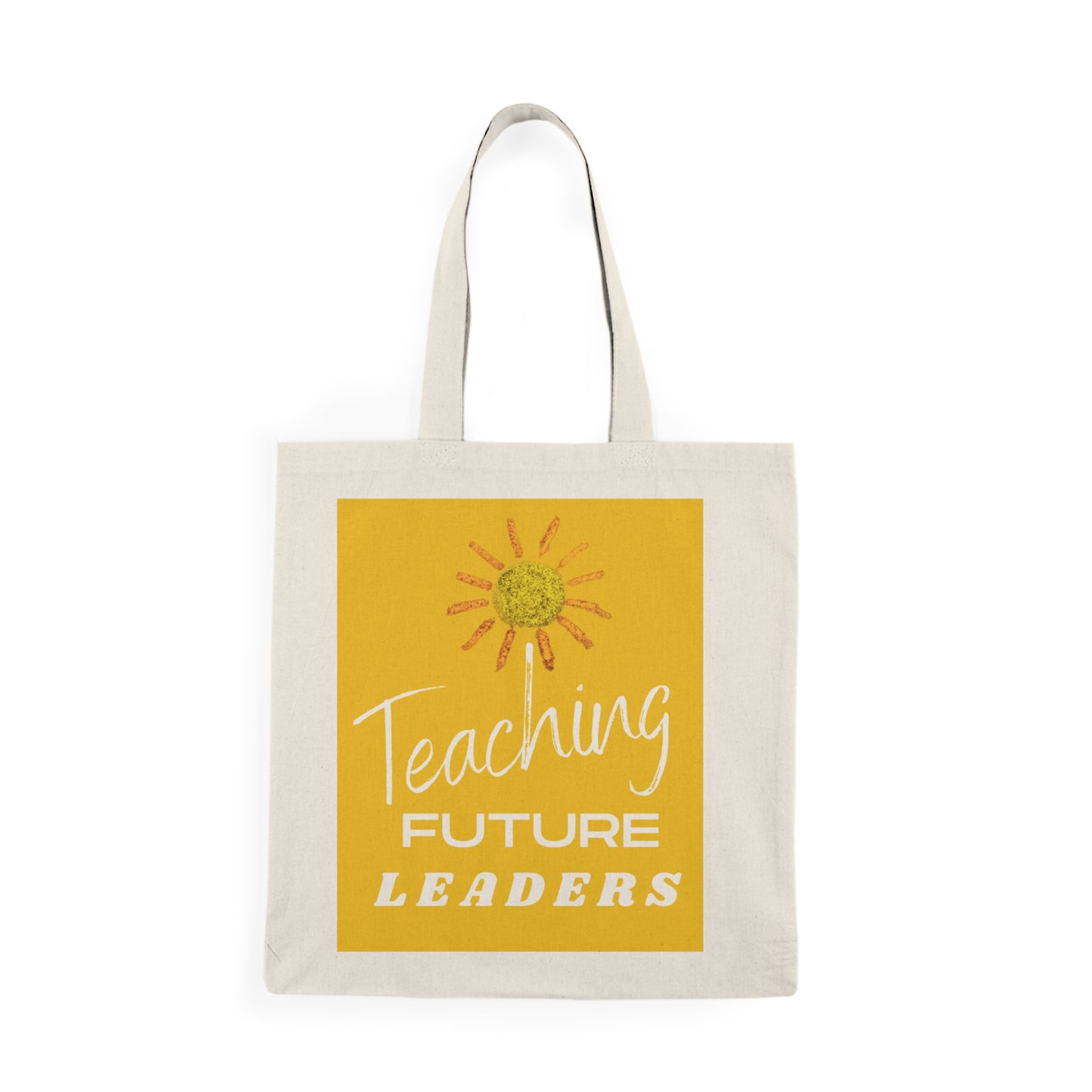 Teaching Future Leaders Natural Tote Bag