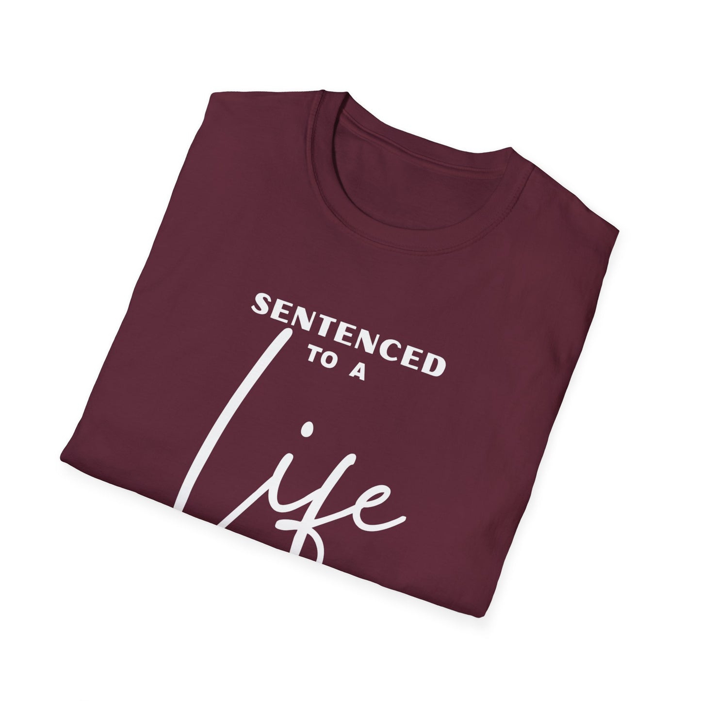 Sentenced to Prayer Unisex Softstyle T-Shirt