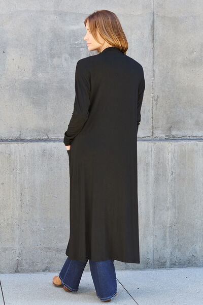 Basic Bae Long Sleeve Cover Up - Up to 3XL