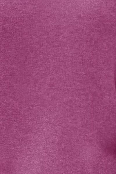 Dolman Rounded Neck Lantern Sleeve Blouse