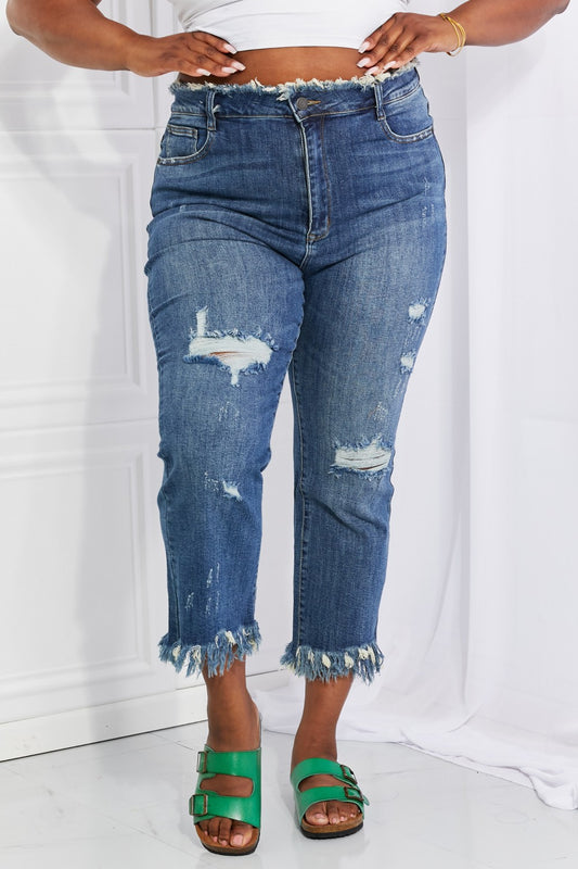 RISEN Chic Straight Leg Jeans Plus Size Too!!